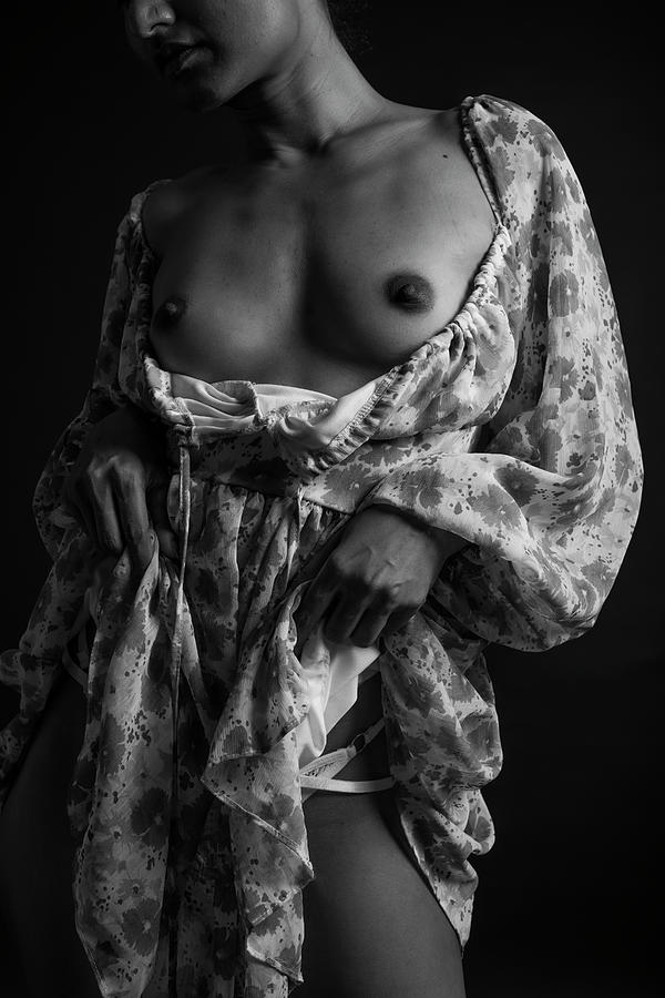 Semi Nude #1 Photograph by Kiran Joshi