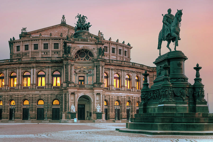 Semperoper Dresden - Germany #1 Photograph by Joana Kruse