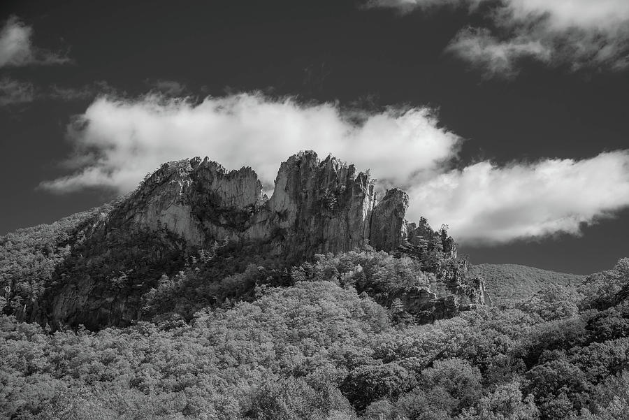 Seneca Rocks #1 Photograph by Guy Whiteley