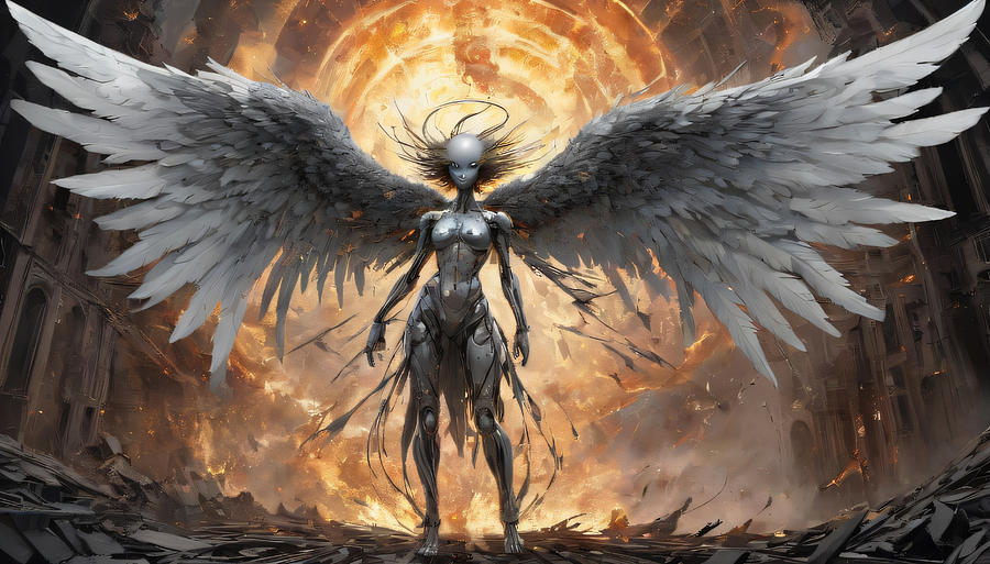 Seraphim  #1 Digital Art by Tricky Woo