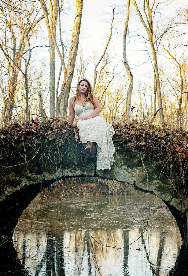 Serenity in the Woods #1 Photograph by Travis Rogers