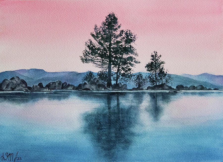 Serenity #1 Painting by Linda Shannon Morgan