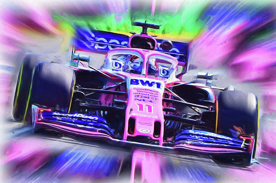 Sergio Perez alias Checo Digital Art by Jean-Louis Glineur alias ...