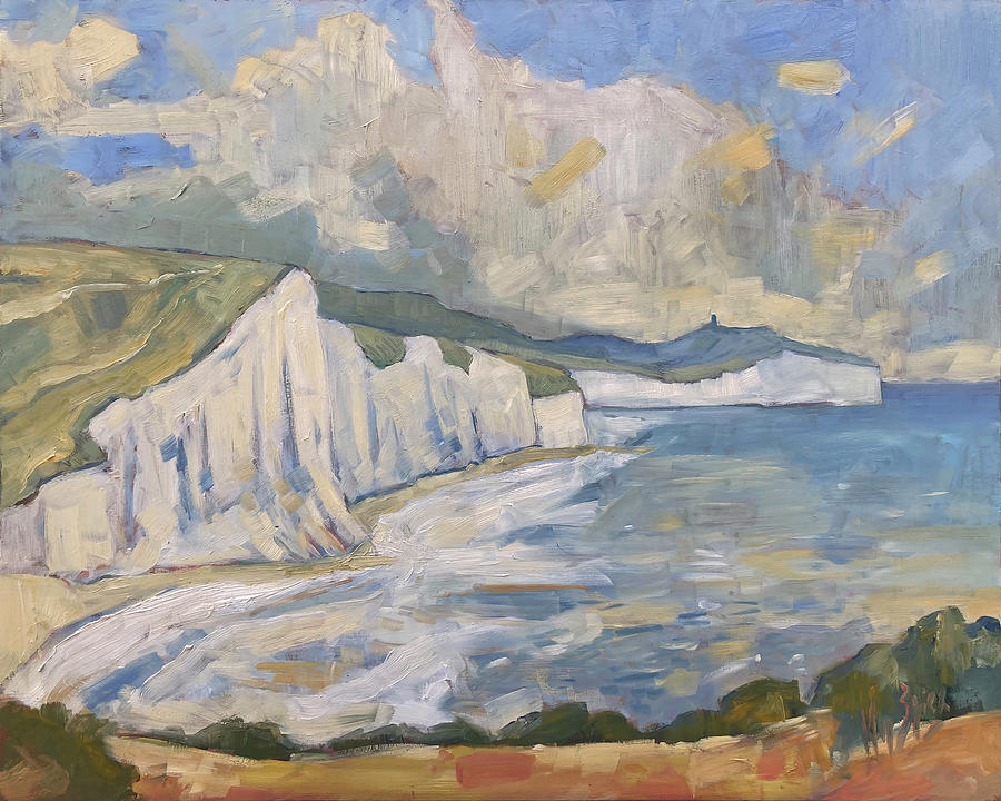 Seven Sisters #1 Painting by Nop Briex