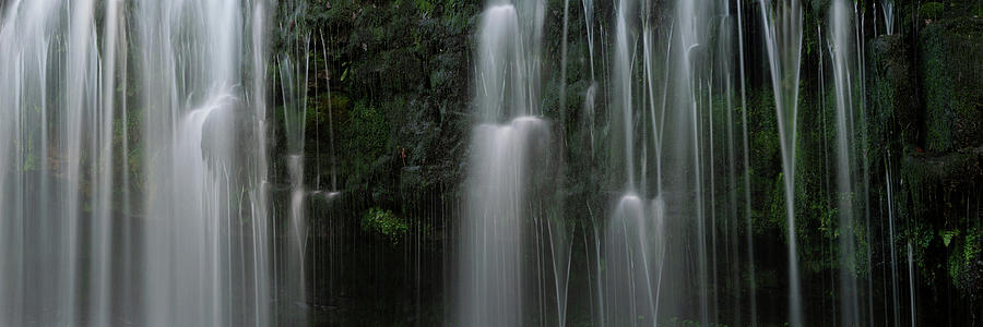 Sgwd Isaf Clun-Gwyn Waterfall Four falls brecon beacons wales #1 Photograph by Sonny Ryse