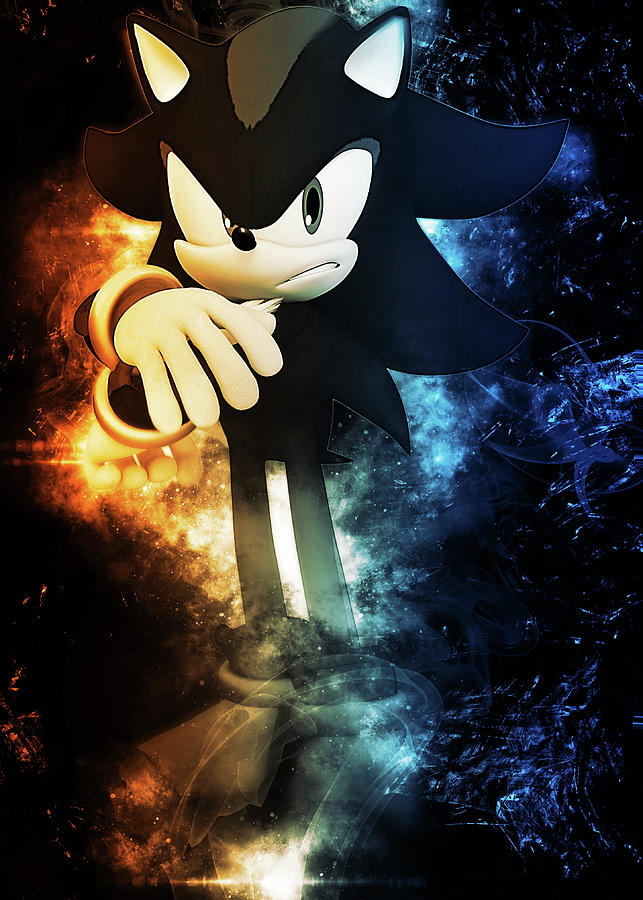 Shadow the Hedgehog Digital Art by Yoyo Di