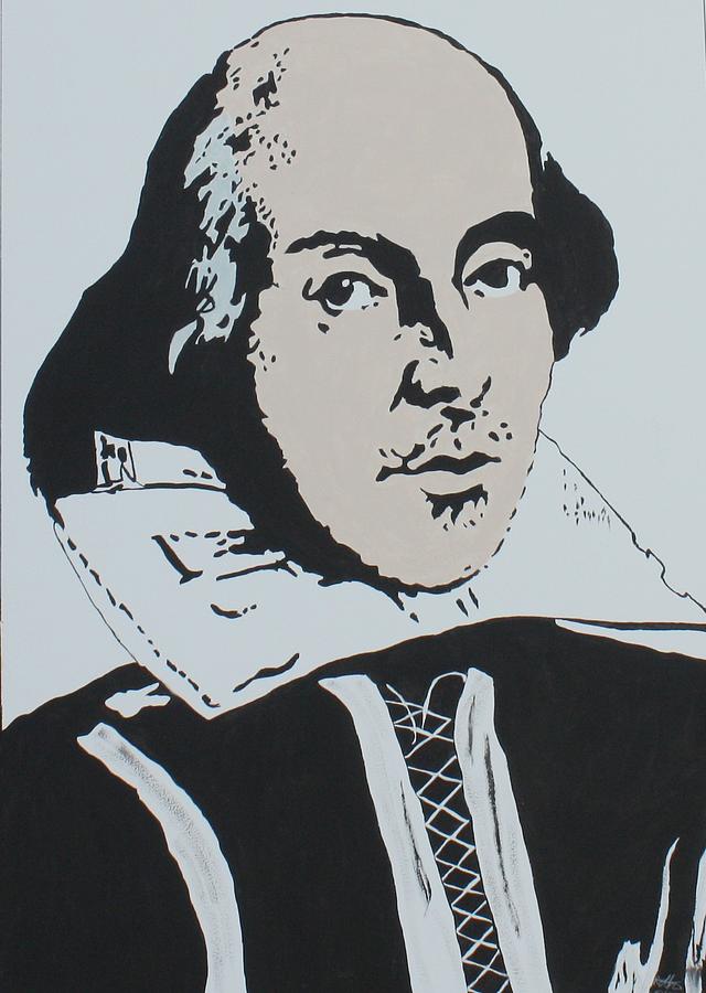 Shakespeare #1 Painting by Ralph LeCompte