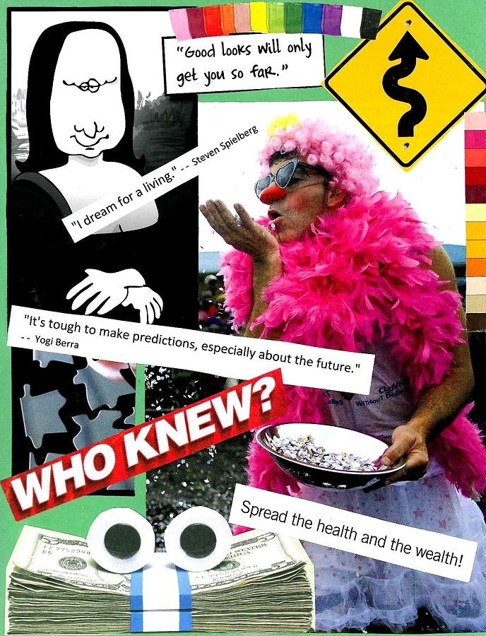 Share The Laughter Mixed Media by Susan Schanerman Share The Laughter Mixed Media by Susan Schanerman