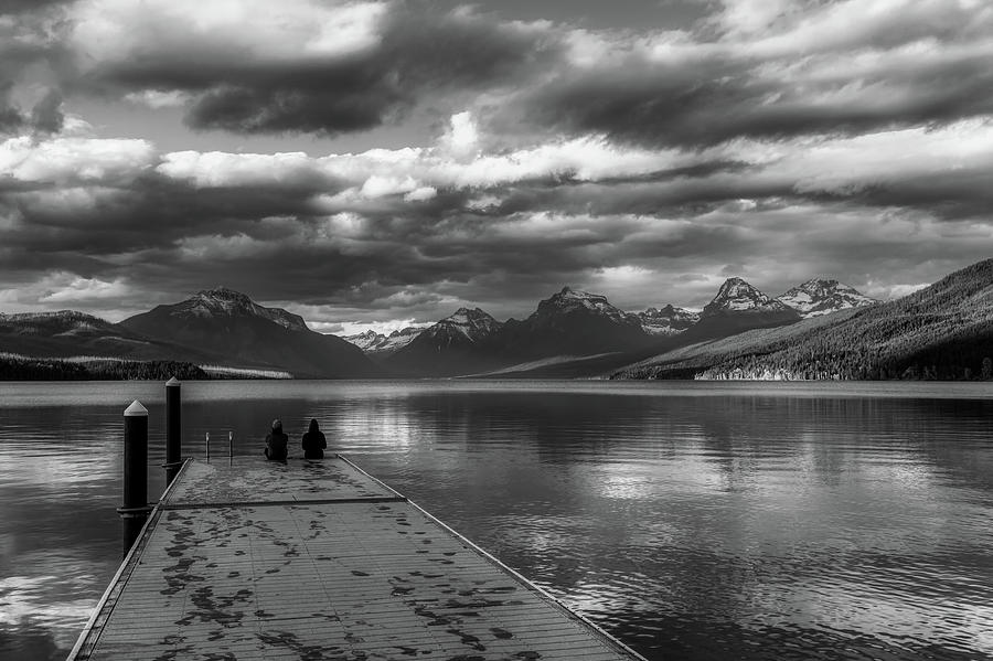 Glacier National Park Photograph - Sharing The View #1 by Mountain Dreams
