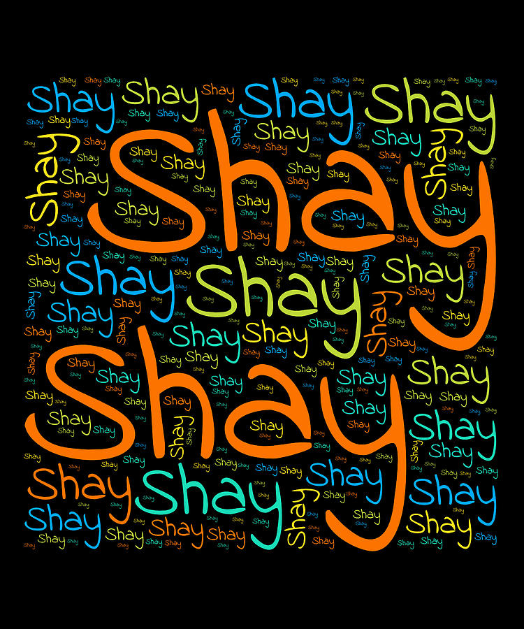 Shay, Names Without Frontiers. #1 Digital Art By Vidddie Publyshd 