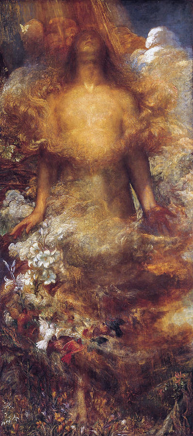 George Frederic Watts Painting - She Shall be Called Woman  #1 by Alexander Ivanov