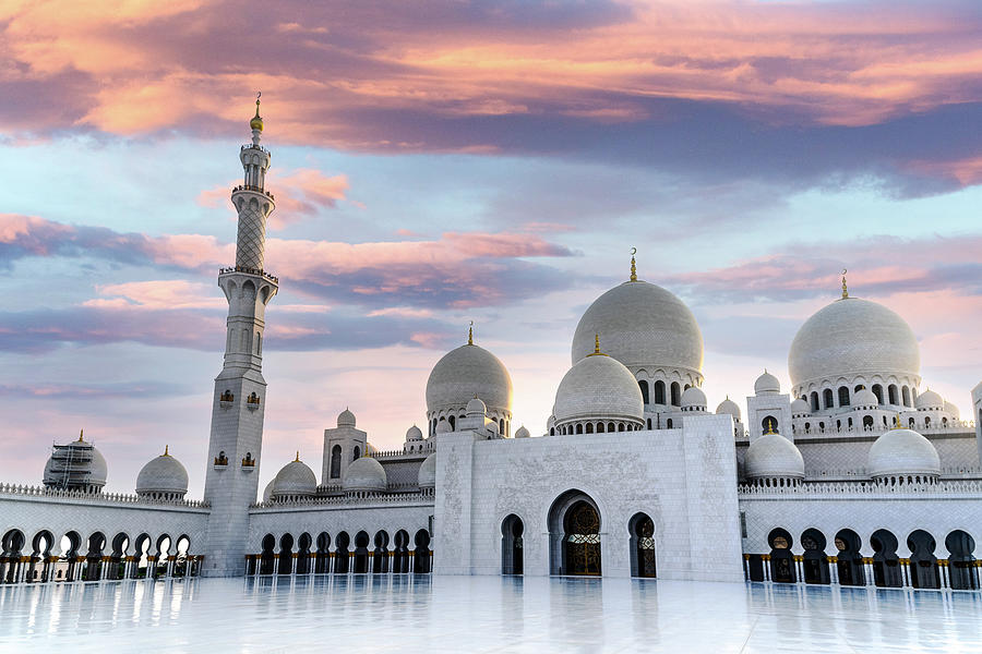 Sheikh Zayed Grand Mosque #2 Photograph by Pablo Saccinto