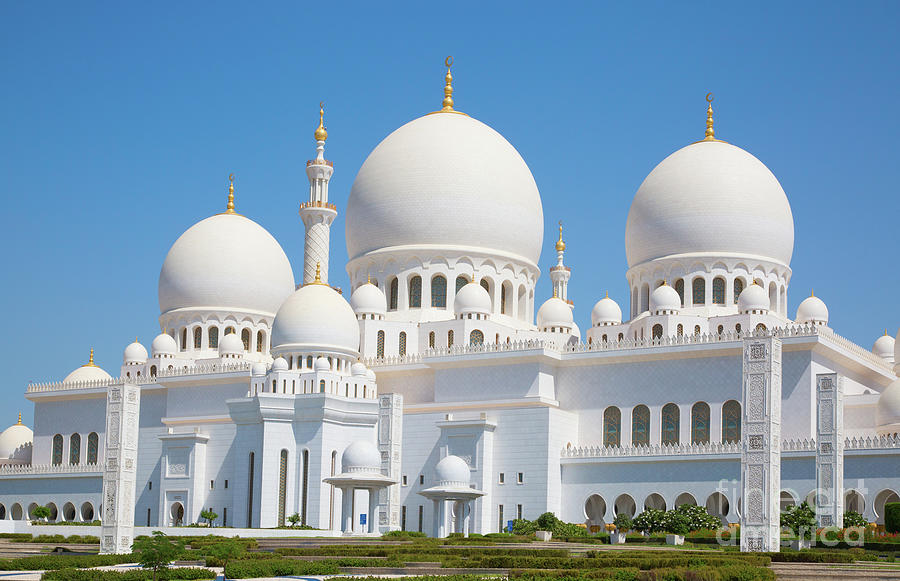 Architecture Photograph - Sheikh Zayed mosque #1 by Fedor Selivanov