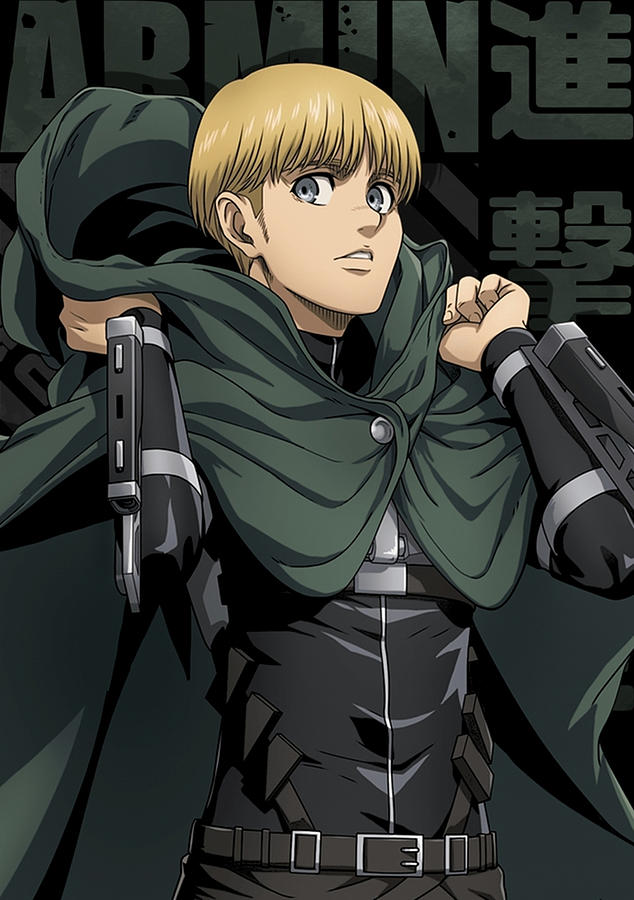 Shingeki no Kyojin - Armin Arlert Digital Art by William Stratton