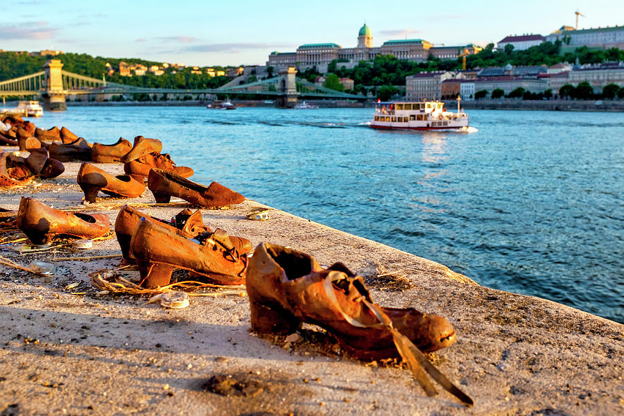 Shoes on the Danube Bank #1 Photograph by Fabrizio Troiani