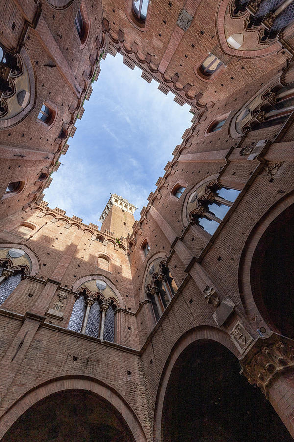 Siena Torre del Mangia by Pietro Ebner Siena Torre del Mangia by Pietro Ebner