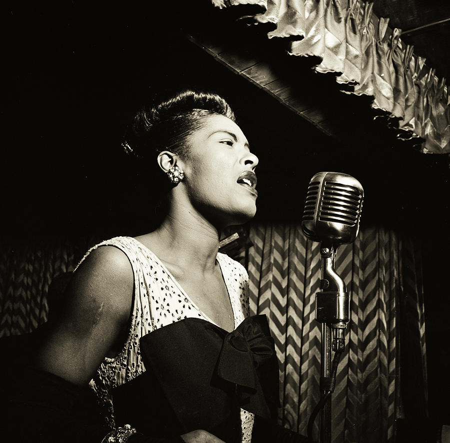 Singing Legend Billie Holliday 1947 Photograph by Mountain Dreams ...