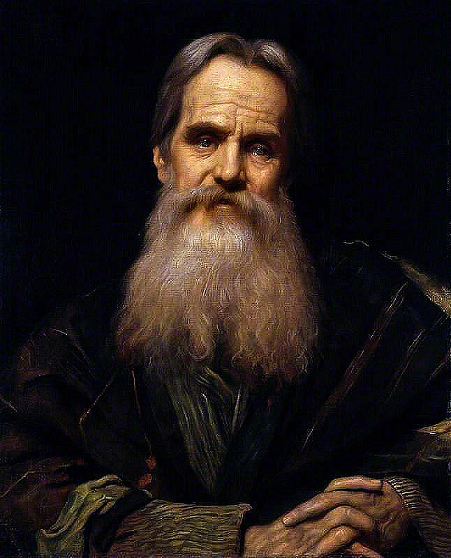 Sir William Blake Richmond Portrait Of William Holman Hunt Painting