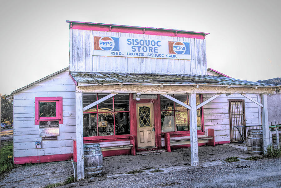 Sisquoc Store Foxen Canyon  #2 Photograph by Barbara Snyder