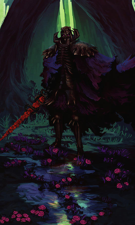 Skull Knight Berserk_ Digital Art by Lac Lac - Pixels