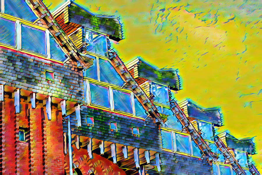 Skyline Digital Art by Nick Eagles - Pixels