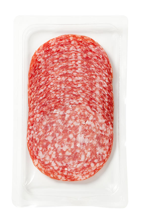 Sliced salami #1 Photograph by Milanfoto