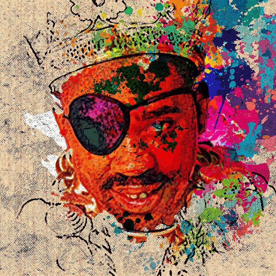 Slick Rick Digital Art by Michael Earch