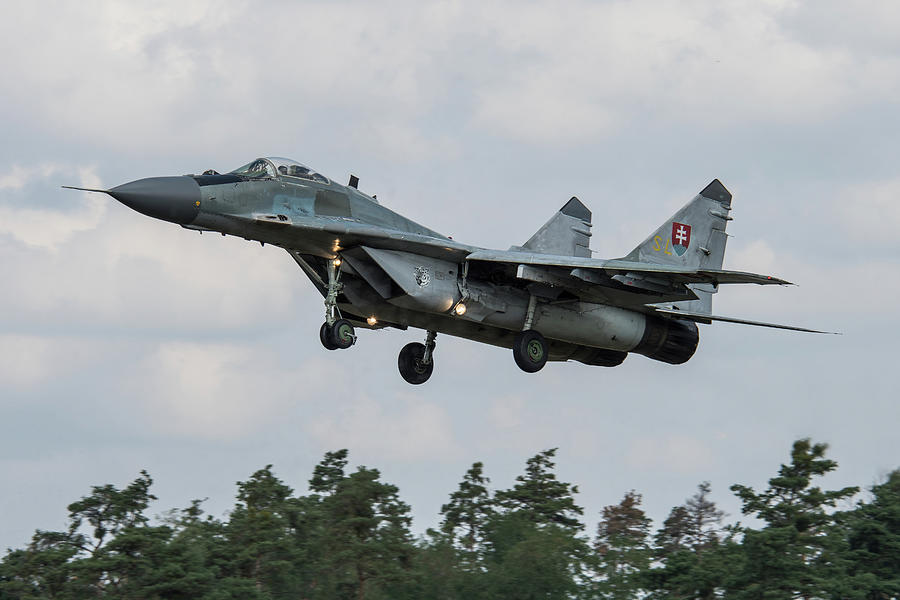 Slovakian Air Force MiG-29AS Fulcrum Photograph by Tim Beach - Fine Art ...