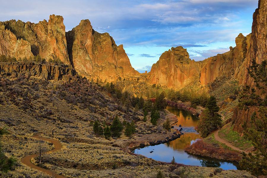 Smith Rock State Park #1 Photograph by Lynn Hopwood