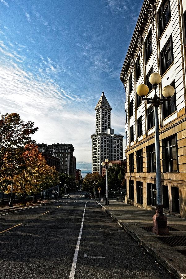 Smith Tower From Up Yesler #2 Photograph