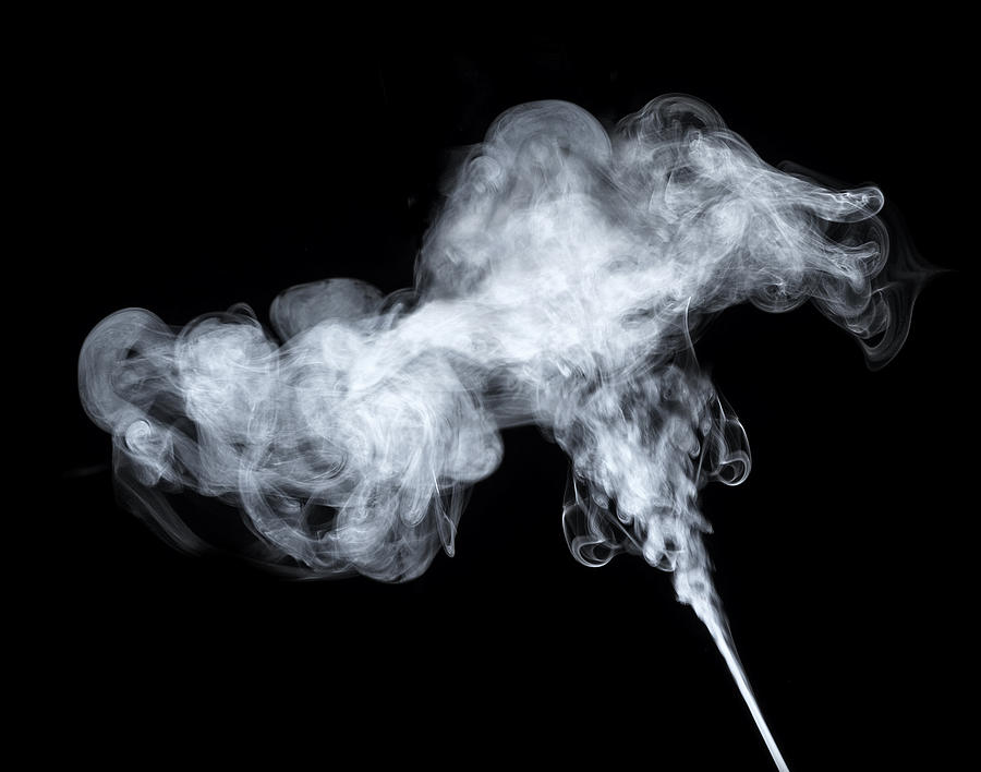 Smoke steam #1 Photograph by Benimage