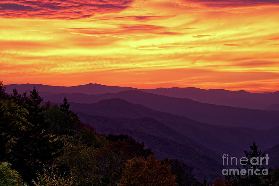Smoky Mountains Sunrise #2 Photograph by Phil Perkins