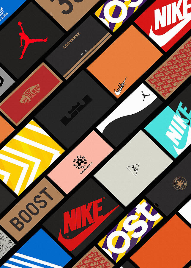 sneaker hypebeast Poster by Lowpoly Posters  Displate