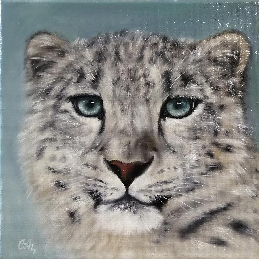 Snow Leopard Painting By Svetlana Misyura Fine Art America