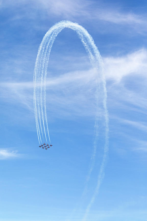Snowbirds Loop in Big Diamond Formation #1 Photograph by Michael Russell