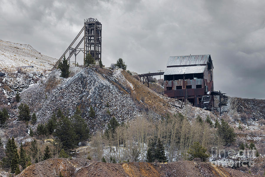 Snowy Mines #2 Photograph by Steven Krull