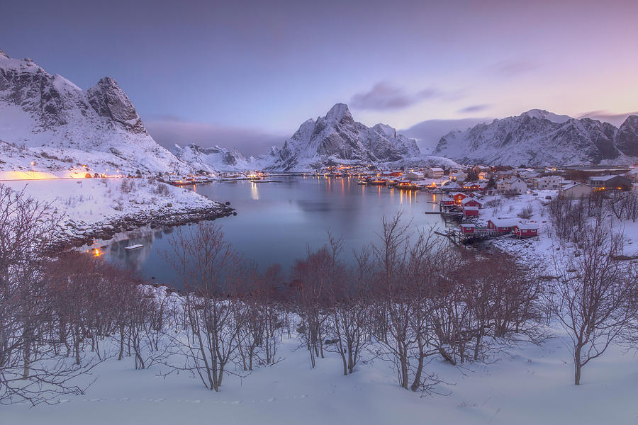 Snowy Village 5 by Francis Ansing Snowy Village 5 by Francis Ansing