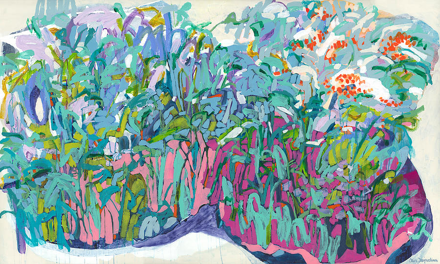 So Much Garden Painting by Claire Desjardins