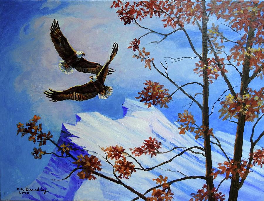 Soaring High #1 Painting by Ed Breeding