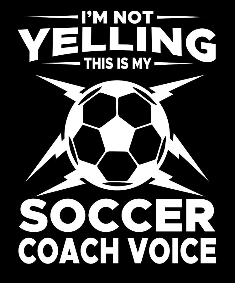 Soccer Coaching Voice Digital Art by Bobby Bubble - Fine Art America