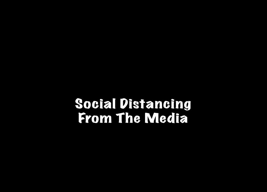 Social Distancing from the Media Photograph by Mark Stout