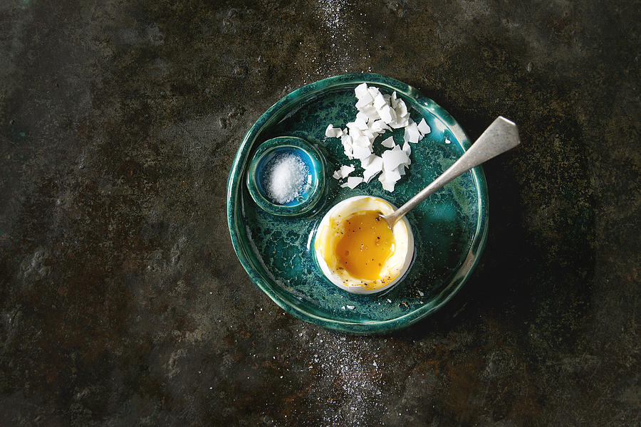 Soft boiled egg #1 Photograph by Natasha Breen