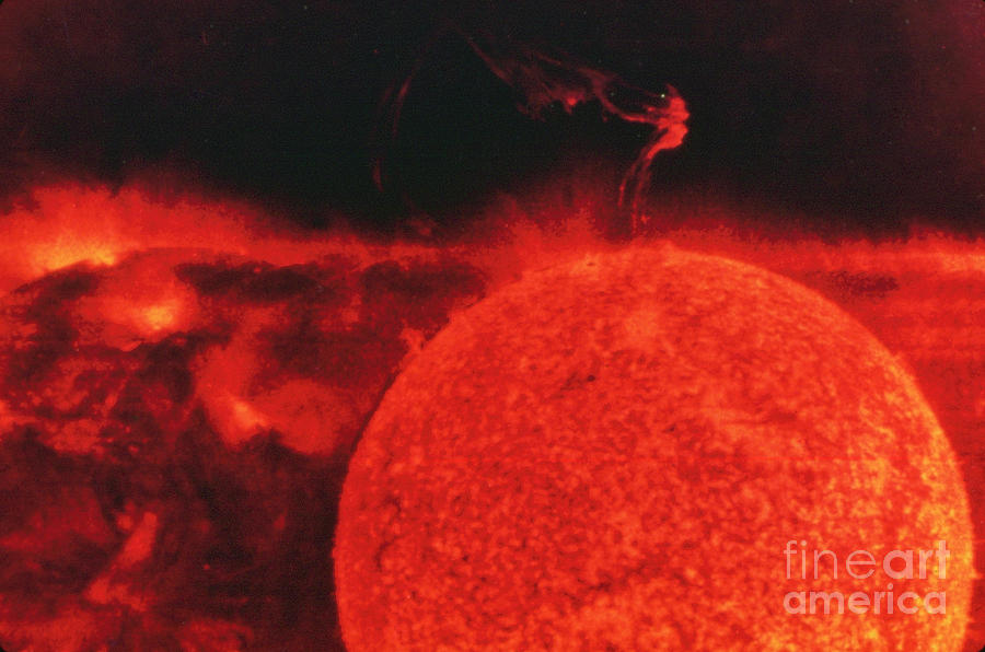 Solar Flare, 1973 #1 Photograph by Granger