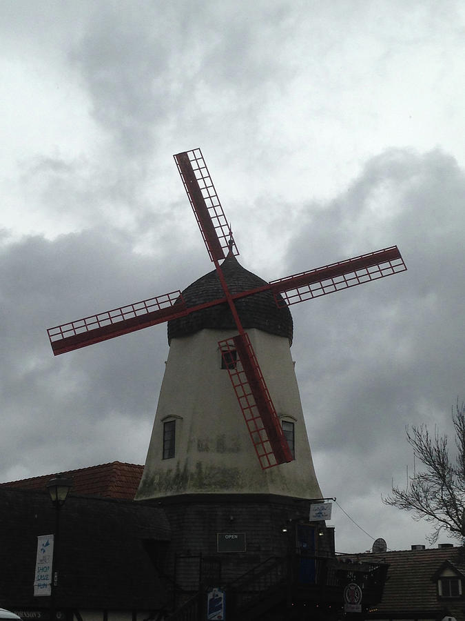 Solvang Windmill #1 Photograph by Roxy Rich