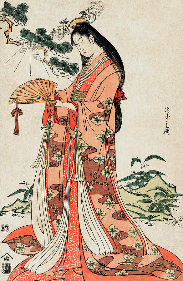 Sotoori Hime Painting by The Luxury Art Collection Sotoori Hime Painting by The Luxury Art Collection