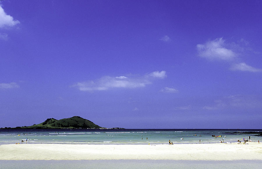 South Korea, Jeju Island, north coast, Hyeop-jae Beach. #1 Photograph by Tropicalpixsingapore