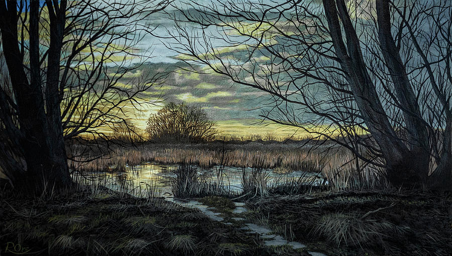 Landscape Painting - South Norwood Country Park by Raymond Ore Landscape Painting - South Norwood Country Park by Raymond Ore