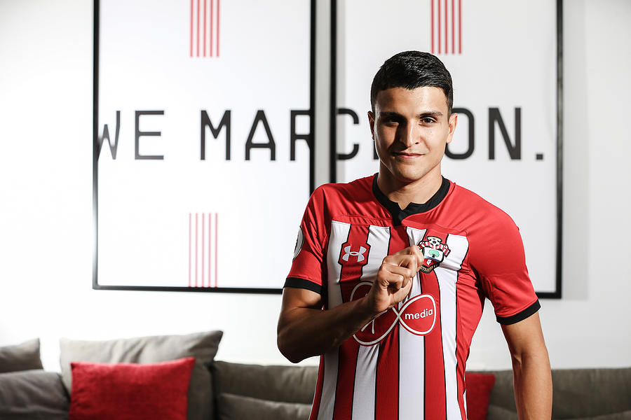 Southampton Unveil New Signing Mohammed Elyounoussi #1 Photograph by James Bridle - Southampton FC