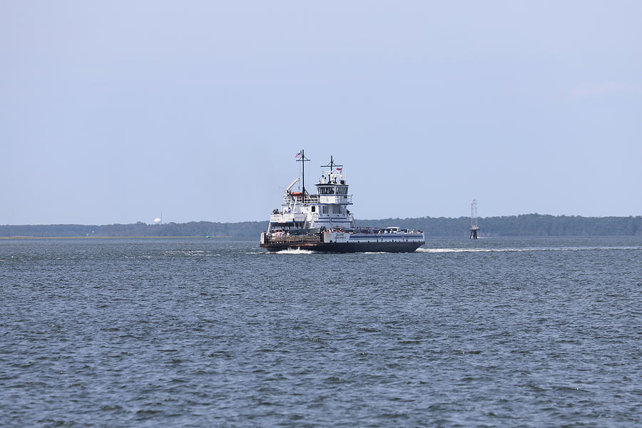 Southport Fort Fisher Ferry 2022g Photograph by Cathy Lindsey - Pixels