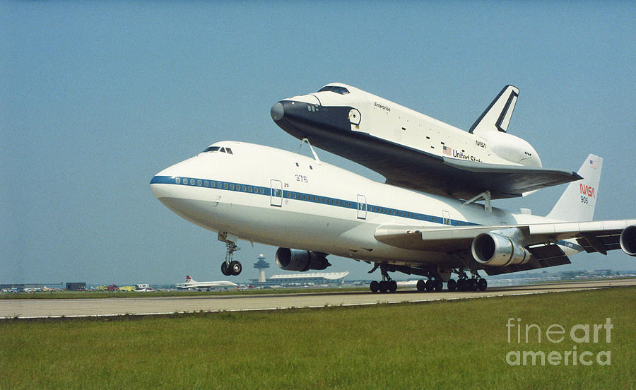 Space Shuttle Enterprise #1 Photograph by Granger